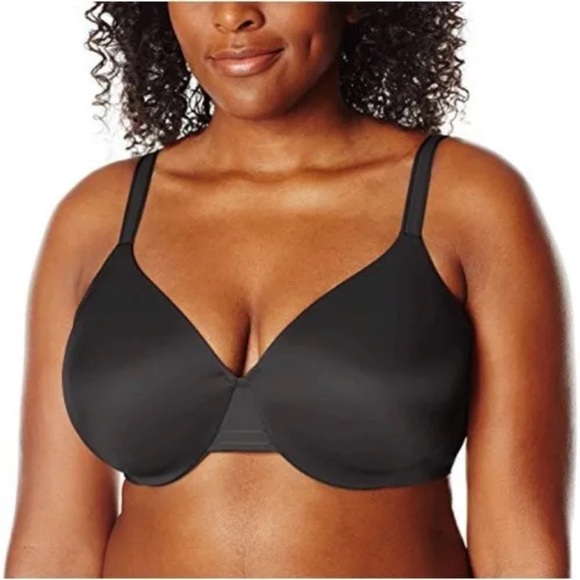 Bali Women's All Around Smoothing Underwire Bra Black Size 42DD NEW - Picture 6 of 10